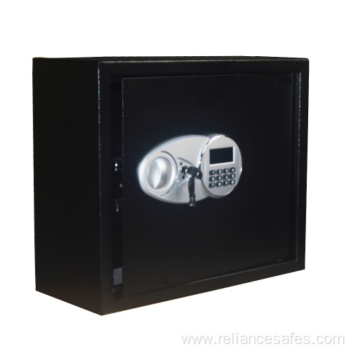 Steel Security Safe with Digital Keyboard Black